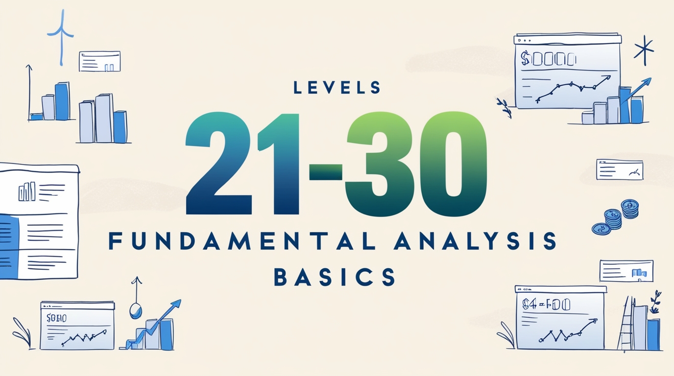 レベル21〜30: ファンダメンタルズ分析の基本