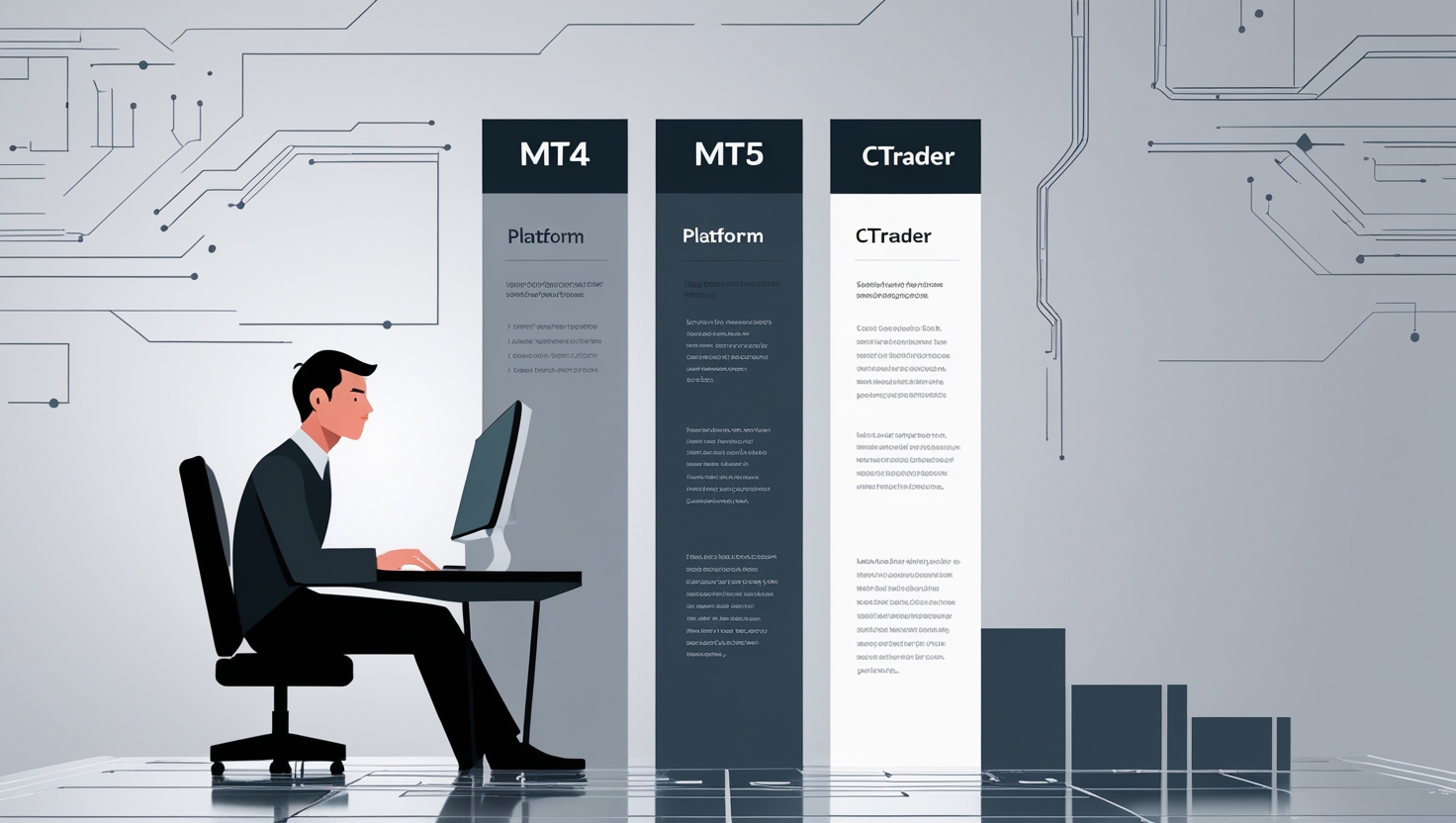 FTMOプラットフォーム比較【2025年版】MT4・MT5・cTraderどれを選ぶべき？特徴と選び方